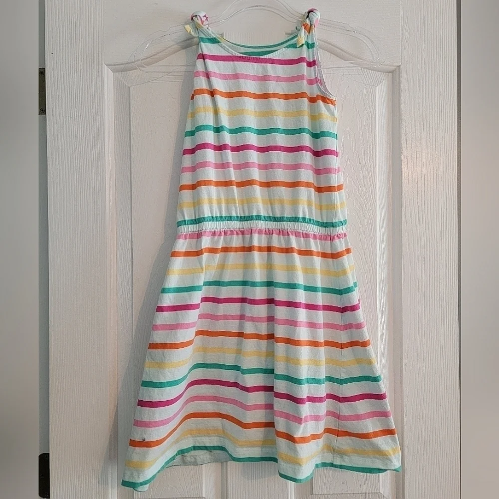Gap Kids girls striped maxi dress